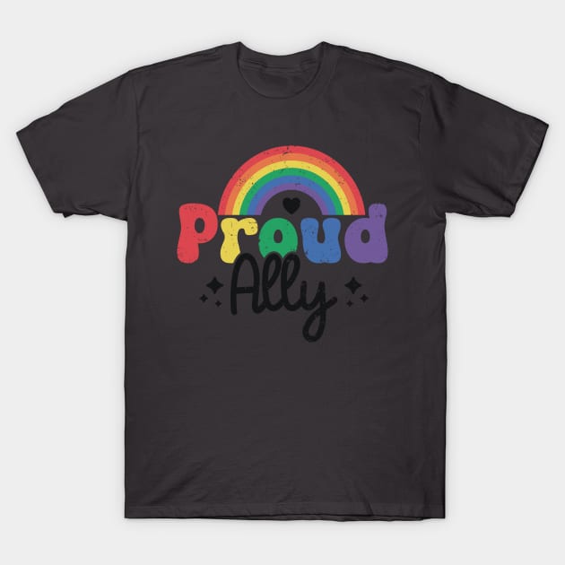 Proud Ally T-Shirt by ExprEssie